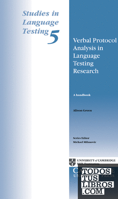 Verbal Protocol Analysis in Language Testing Research