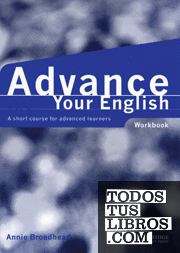 Advance your English Workbook