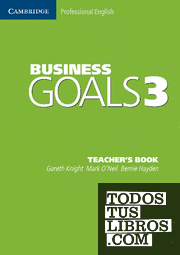 Business Goals 3 Teacher's Book