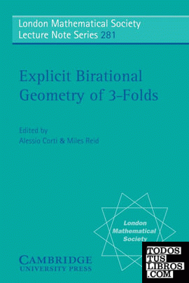 Explicit Birational Geometry of 3-Folds