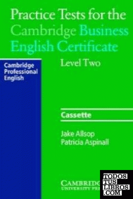 CASSETTE.LEVEL 2. PRACTICE TESTS BUSINESS CERTIFICATE