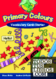 Primary Colours Vocabulary Cards Starter