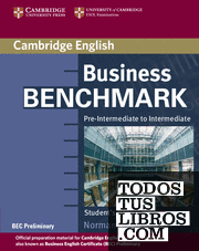 Business Benchmark Pre-Intermediate to Intermediate Student's Book BEC Preliminary Edition