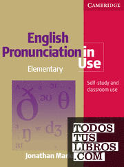 English Pronunciation in Use Elementary Book with Answers and Audio CD Set (5 CDs)