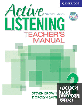 Active Listening 3 Teacher's Manual with Audio CD 2nd Edition