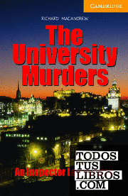 The University Murders Level 4 Intermediate Book with Audio CDs (3) Pack