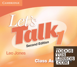 Let's Talk Level 1 Class Audio CDs (3) 2nd Edition De Jones, Leo 978-0 ...