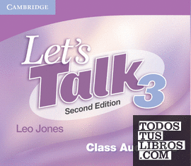 Let's Talk Level 3 Class Audio CDs (3) 2nd Edition