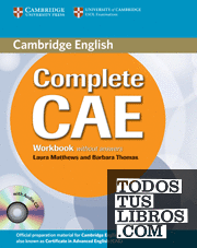 Complete CAE Workbook without Answers with Audio CD