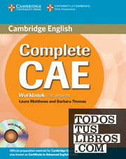 Complete CAE Workbook with Answers with Audio CD