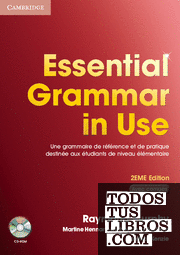 Essential Grammar in Use with Answers and CD-ROM French Edition 2nd Edition