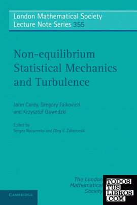 Non-equilibrium Statistical Mechanics and             Turbulence