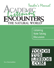 Academic Listening Encounters The Natural World Teacher's Manual