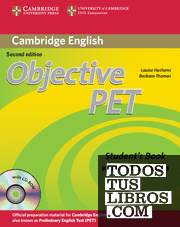 Objective PET Student's Book without Answers with CD-ROM 2nd Edition