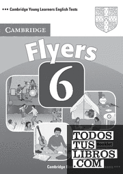 Cambridge Young Learners English Tests 6 Flyers Answer Booklet