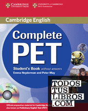 Complete PET Student's Book without answers with CD-ROM