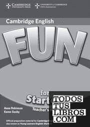 Fun for Starters Teacher's Book 2nd Edition