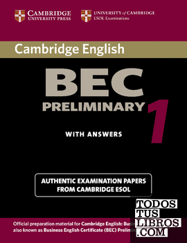 Cambridge BEC Preliminary 1