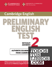 Cambridge Preliminary English Test 2 Student's Book 2nd Edition