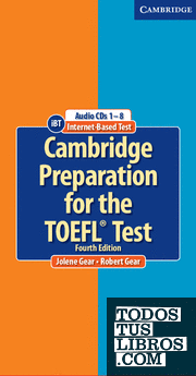 Cambridge Preparation for the TOEFL® Test Audio CDs (8) 4th Edition