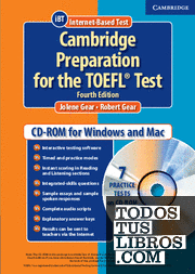Cambridge Preparation for the TOEFL® Test Student CD-ROM 4th Edition