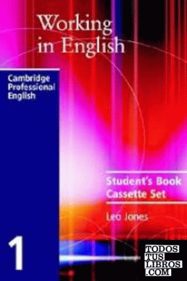DOS CASSETTES - WORKING IN ENGLISH ( STUDENT, S BOOK )   *** CAMBRIDGE