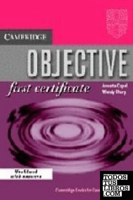 OBJECTIVE FIRST CERTIFICATE WK WITH KEY
