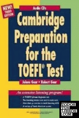 CAMBRIDGE PREPARATION FOR THE TOEFL TEST AUDIO CD