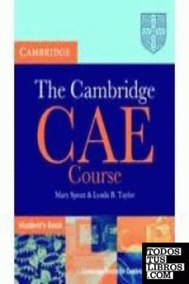 THE CAMBRIDGE CAE COURSE ( STUDENT´S BOOK ) ( NEW EDITION )   ***CAMBR