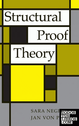 Structural Proof Theory