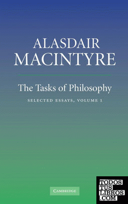 The Tasks of Philosophy, Volume 1