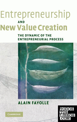 Entrepreneurship and New Value Creation