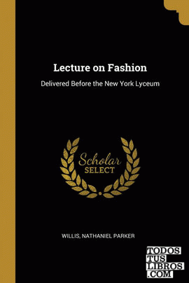 Lecture on Fashion