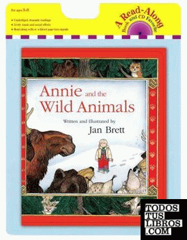 ANNIE AND THE WILD ANIMALS. A READ ALONG BOOK AND CD
