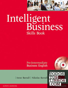 INTELLIGENT BUSINESS PRE-INTERMEDIATE SKILLS BOOK AND CD-ROM PACK