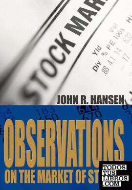 Observations on the Market of Stocks