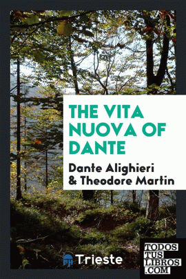 The Vita nuova of Dante