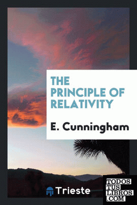 The principle of relativity