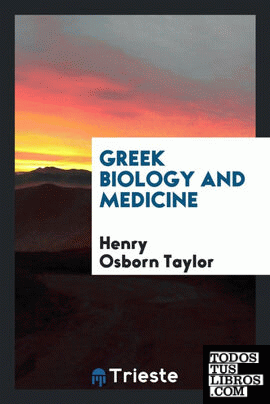 Greek Biology and Medicine