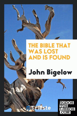 The Bible that was Lost and is Found