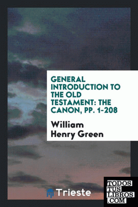 General Introduction to the Old Testament