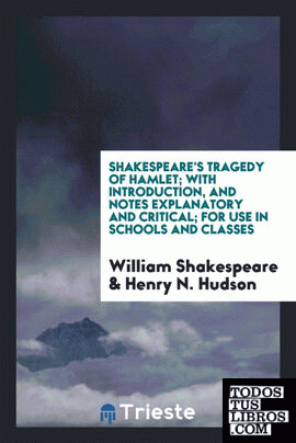 Shakespeare's tragedy of Hamlet