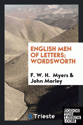 English Men of Letters; Wordsworth