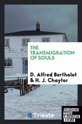 The transmigration of souls