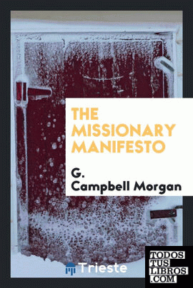 The missionary manifesto