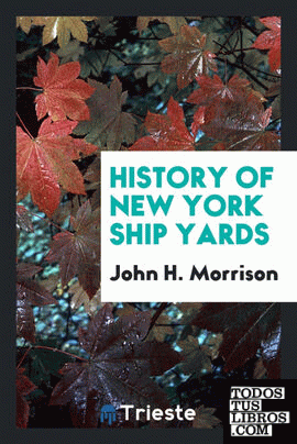 History of New York ship yards