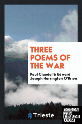 Three poems of the war