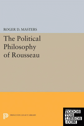 The Political Philosophy of Rousseau