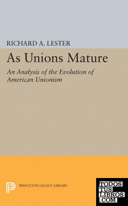 As Unions Mature