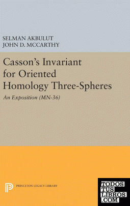 Casson's Invariant for Oriented Homology Three-Spheres